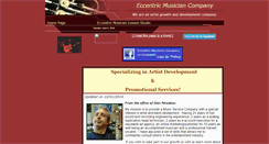 Desktop Screenshot of eccentricnewengland.com